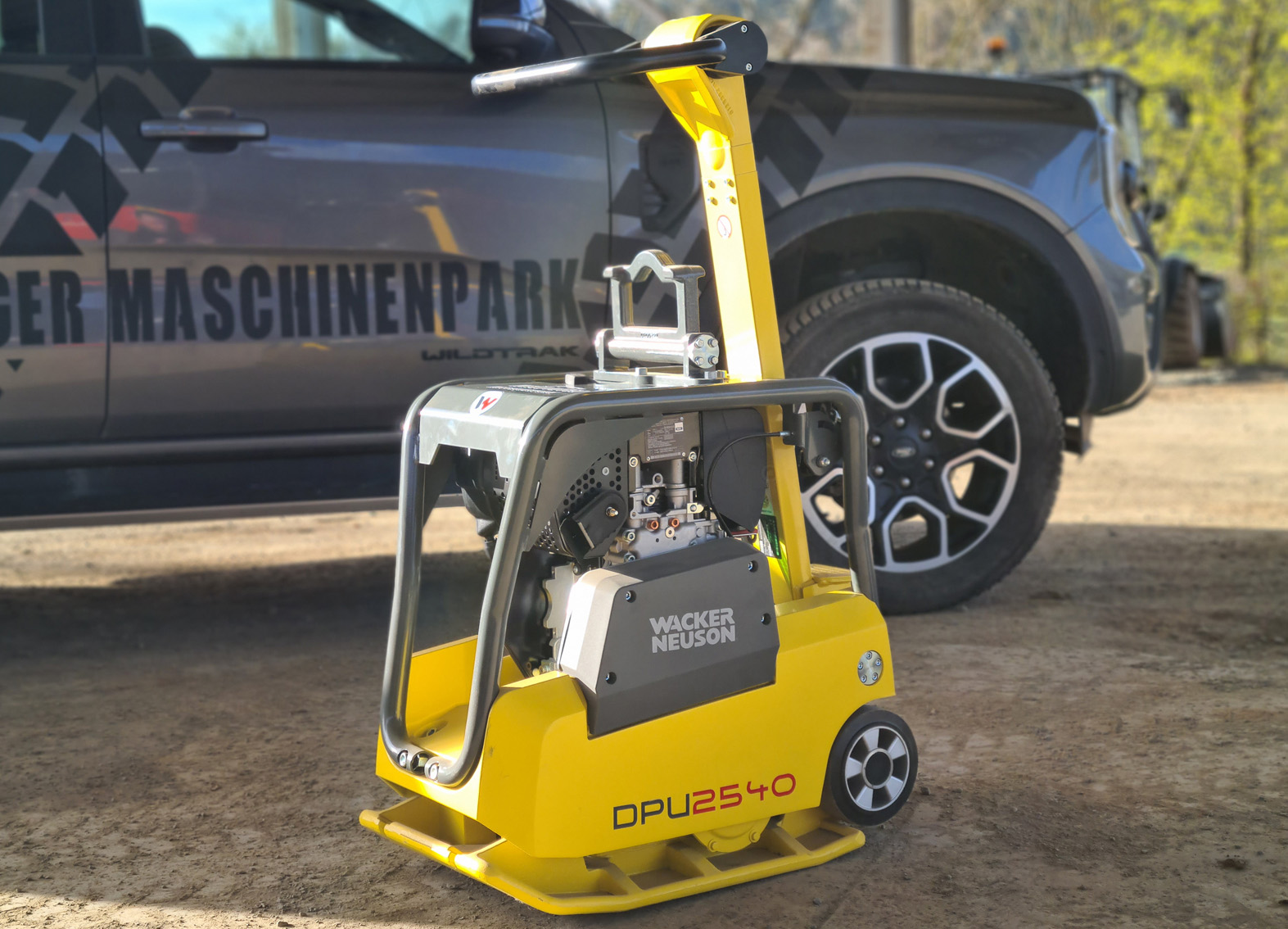 160 kg Rüttelplatte mieten - Wacker Neuson DPU 2540H